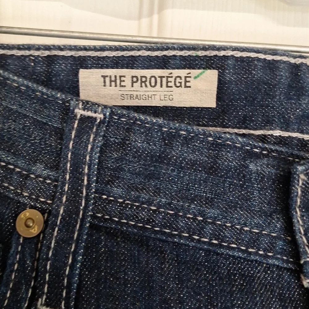 AG Adriano Goldschmied The Protege Straight Leg 33x34 Men's Blue Jeans - Picture 4 of 9